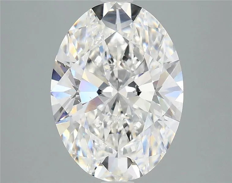 3.85ct Oval Lab Grown Diamond (Colour E, Clarity VS2, IGI)