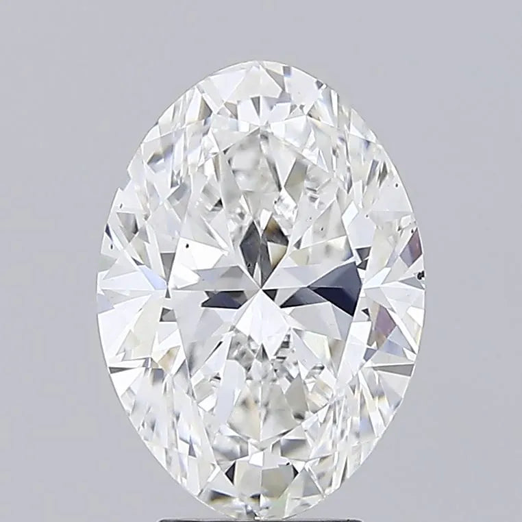 4.00ct Oval Lab Grown Diamond (Colour E, Clarity VS2, IGI)