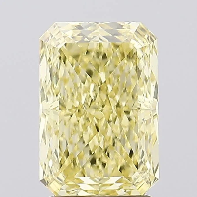 2.64ct Radiant Lab Grown Diamond (Colour Fancy Vivid Yellow, Clarity VS1, IGI Certified)