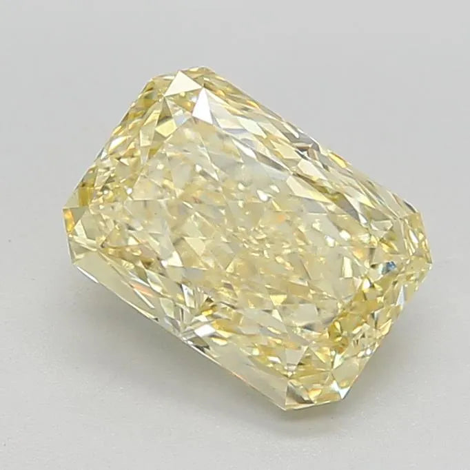 2.68ct Radiant Lab Grown Diamond (Colour Fancy Vivid Yellow, Clarity VS1, IGI Certified)