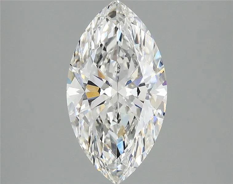 2.46ct Marquise Lab Grown Diamond (Colour F, Clarity VVS2, IGI)